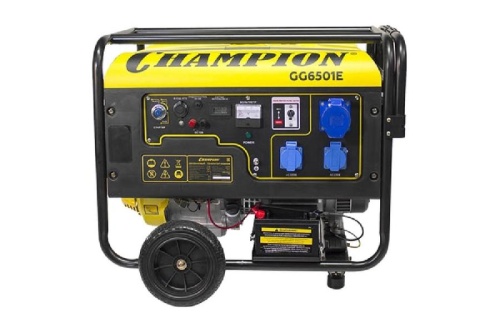 Бензиновый генератор Champion GG6501E+ATS